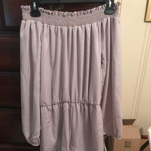 off the shoulder romper